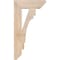 Ekena Millwork Merced Slat Smooth Bracket, Douglas Fir, 3 1/2"W x 14"D x 26"H BKT04X14X26MRC06SDF - alternate 4